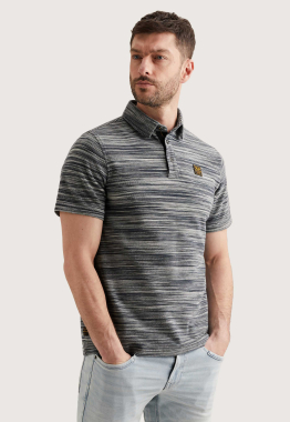 Pique Striped Polo