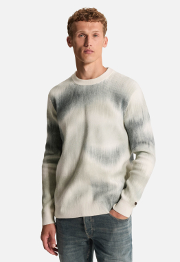 Allover Print Sweater