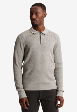 Structure Polo Sweater
