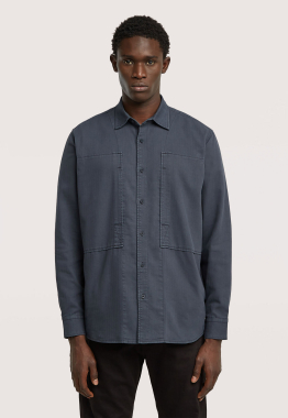 Panelled Pocket Regular Overhemd