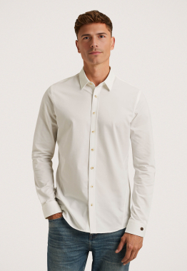 Twill Jersey Overhemd