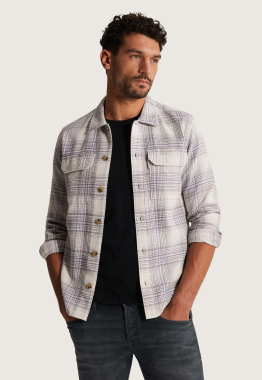 Checkered Waffle Jacket