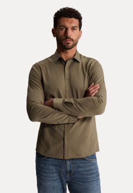 Twill Jersey Overhemd 