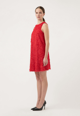 Paria Jacquard Midi-jurk