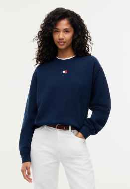 Badge Crew Sweater