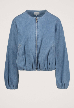 Denim Bomber Jacket