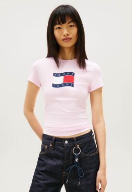 Slim Wavy Flag T-shirt