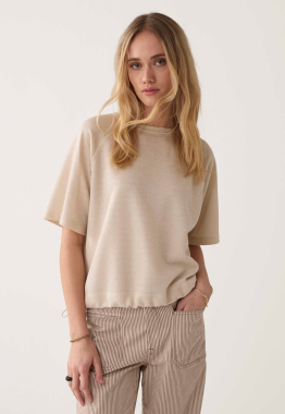 Lurex Piqué T-shirt