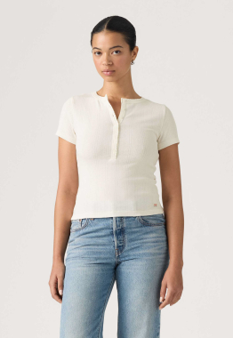 Dry Goods Pointelle Henley