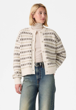 Charlotte Crewneck Cardigan Vest