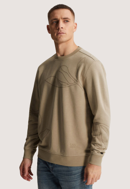 Off-placed Artwork Sweater