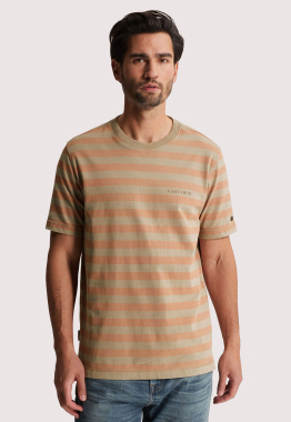 Streeppatroon T-shirt