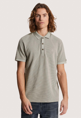Waffle Structure Polo