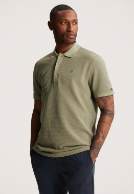 Waffle Structure Polo