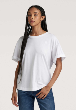 Rolled Up Sleeve Boyfriend T-shirt
