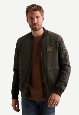 French Terry Bomber Jacket 