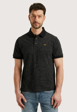 All-over Piqué Polo