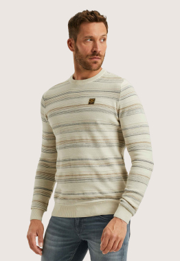 Structured Stripe Trui