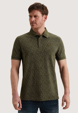 Allover Print Polo