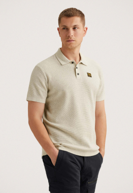 Waffle Structure Polo