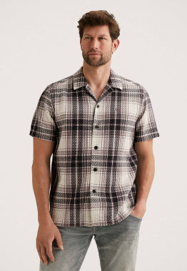 PSIS2603262 Short Sleeve Shirt Waffle Bi