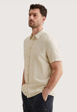 PSIS2603256 Short Sleeve Shirt Slubgrid