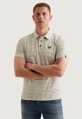 Allover Print Polo
