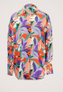 Talia Big Flower Oversized Blouse