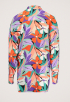 Talia Big Flower Oversized Blouse