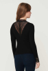 Tilde High Neck Lace Top