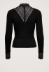 Tilde High Neck Lace Top