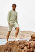 Garment Dyed Slub Sweat