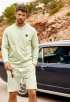 Garment Dyed Slub Sweat