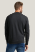 R-neck Cold-dye Terry Sweater