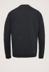 R-neck Cold-dye Terry Sweater