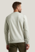 R-neck Cold-dye Terry Sweater