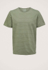 Morgan Stripe O-neck T-shirt