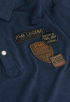 Short Sleeve Two Tone Polo