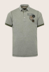 Short Sleeve Two Tone Polo