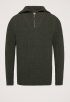 CKW2209330 Half zip collar co boucle