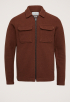 Zip Boiled Wool Vest