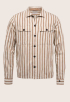 Cotton Twill Stripe Overshirt