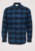 Slim Flannel Overhemd