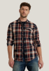Co Twill Check Overhemd