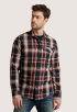 Co Twill Check Overhemd