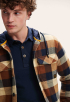 Heavy Flanel Twill Padded Overshirt