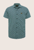 Short Sleeve Print Overhemd