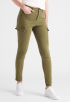 Olive Cargo Skinny Jeans