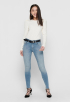 Blush Mid Skinny Ankle Jeans
