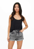 Cuba Paperbag Denim Shorts
